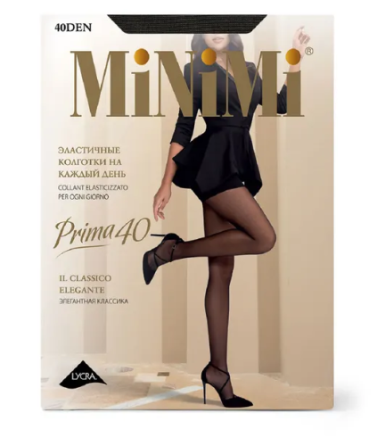 MINIMI колготки женские prima 40 fumo р.5